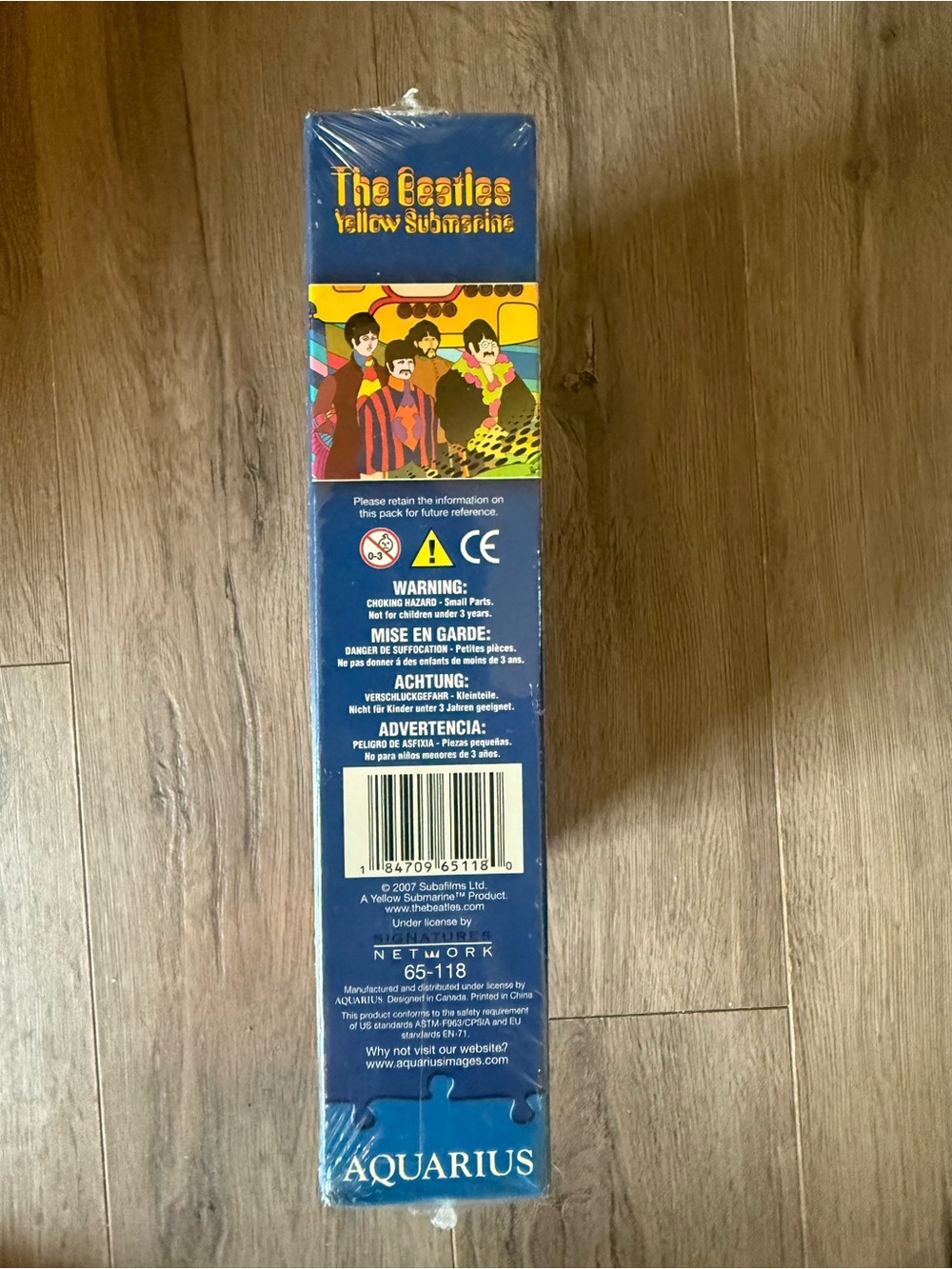 NEW SEALED Puzzle The Beatles Yellow Submarine 1000 Piece 20" x 27" Aquarius - Picture 4 of 4